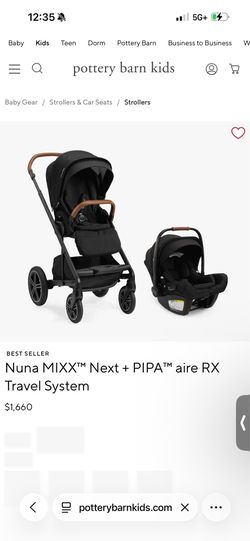 Nuna mixx next / pippa rx travel system