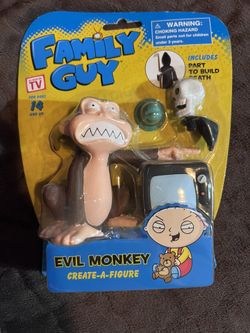 Family Guy Evil Monkey Create-A-Figure