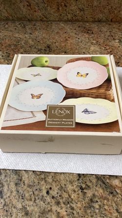 Lenox Butterfly Meadow Dessert Plates