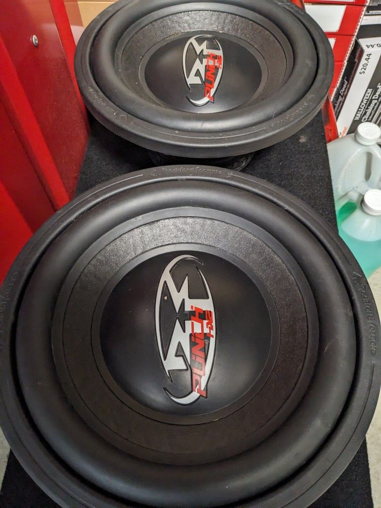 Rockford Fosgate HX2 12 Inch Subwoofers for Sale in Perris, CA OfferUp