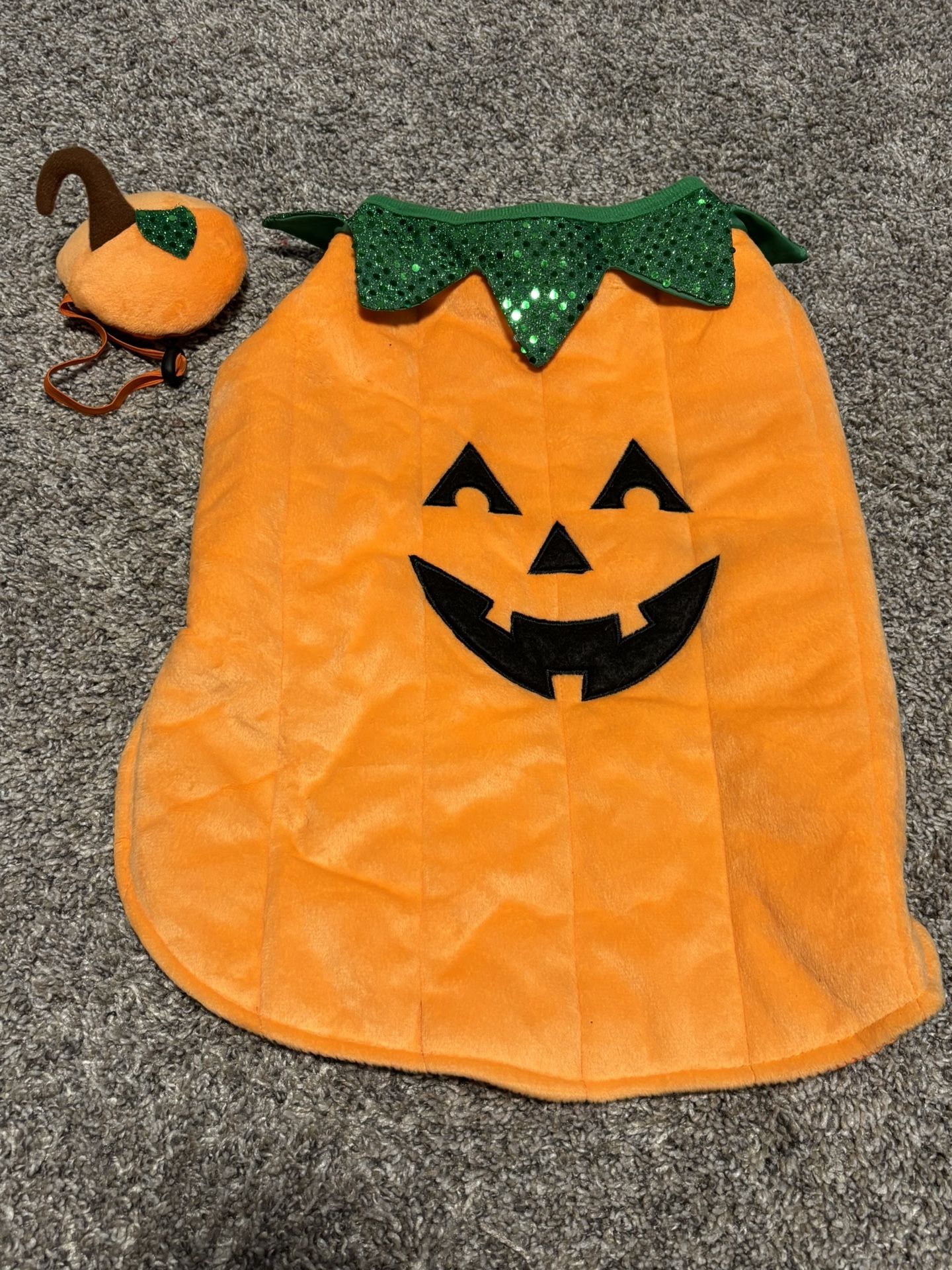 Pumpkin Costume For Dog