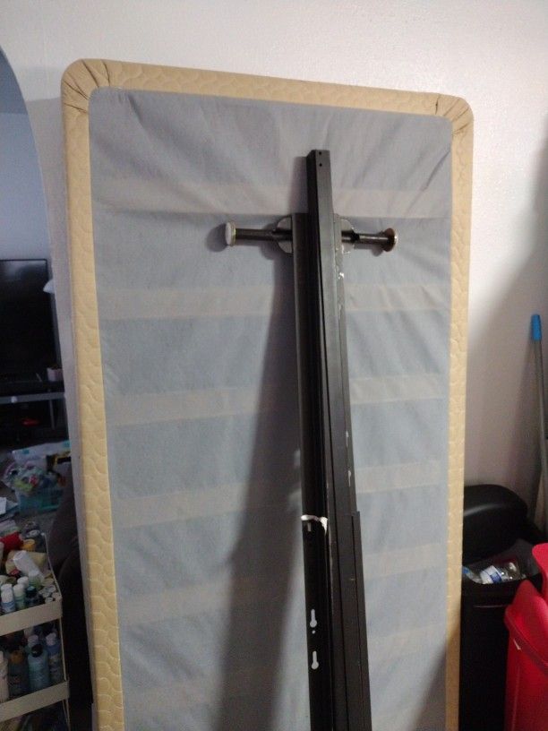 Twin Bedframe And Box spring
