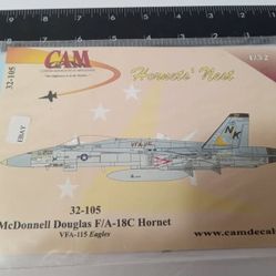 1/32 McDonnell Douglas F/A-18C Hornet VFA-115 Eagles Decals