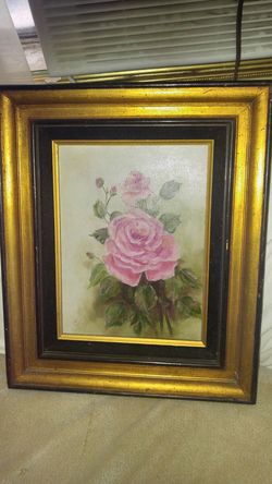 Hand paint rose..
