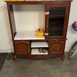 Antique Wood Cabinet