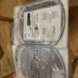 LAMU Lazy Susan Turntable Organizer for Refrigerator Organizers and Storage Fridge Organization, Condiment Organizer for Kitchen, Table Top, Cabinet, 