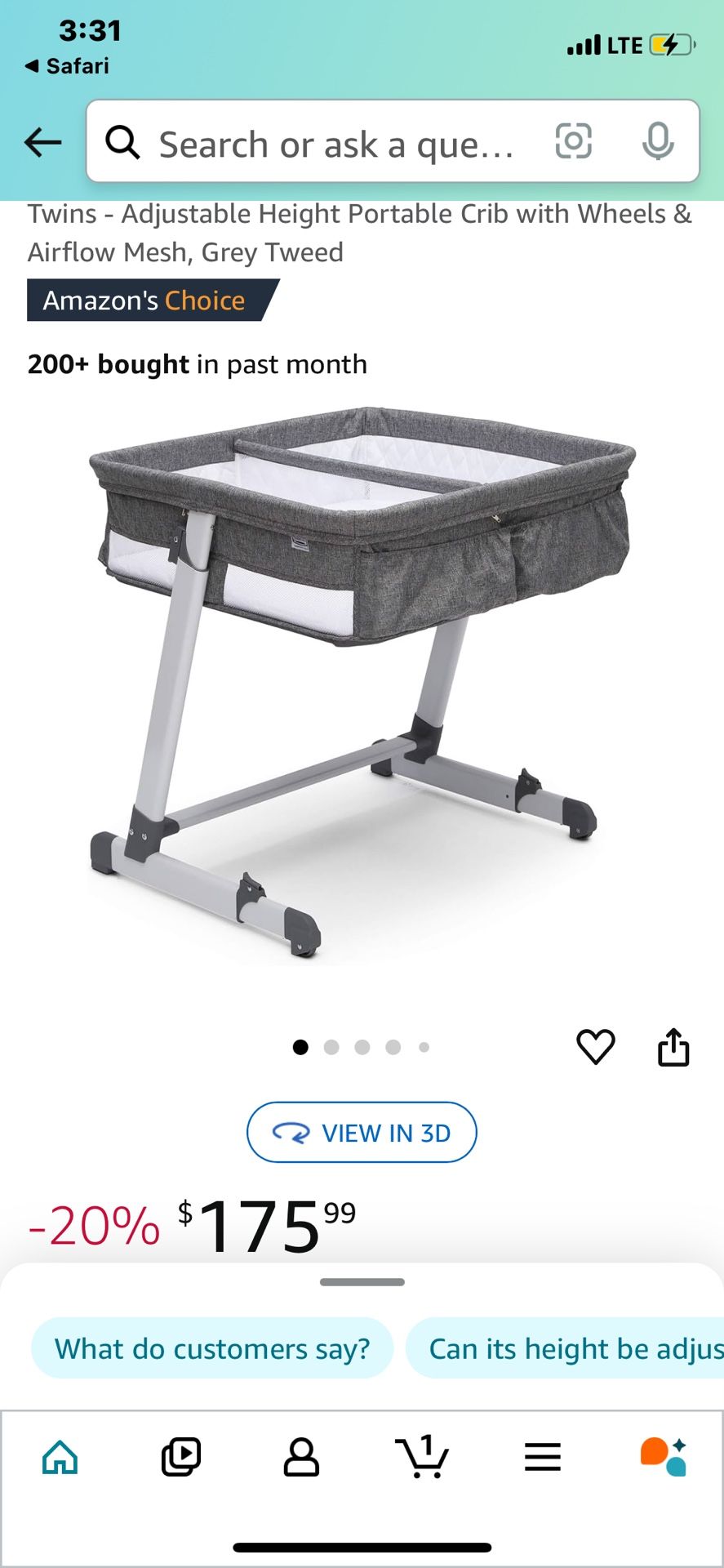 Twin Bassinet 
