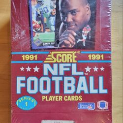 1991 Score Football Box Series 1 Sealed***Will Deliver***