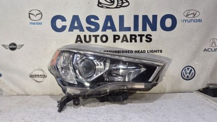 2014-2020 TOYOTA 4RUNNER HALOGEN HEADLIGHT RIGHT SIDE OEM