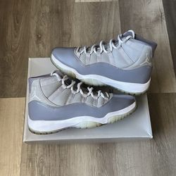 Jordan 11 cool grey size 10