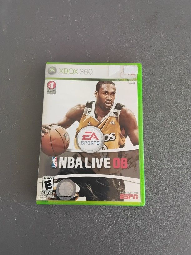 Xbox 360 Game NBA LIVE 08, In Orginal Package