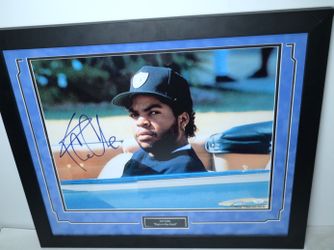 Ice Cube Signed Photo Boyz n the Hood Autograph JSA COA Framed NWA 23" x 27"