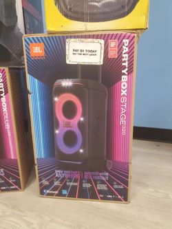 🎤 JBL PartyBox Stage 320 Portable Wireless Party Speaker (Brand New) – Bluetooth Speaker Now Only $529 or Just $1 Down! Save $70 Instantly with 1-Yea