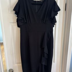 Woman’s Black Dress