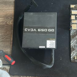 EVGA SEMI MODULAR 80 PLUS GOLD 650 GQ POWER SUPPLY - NO BOX