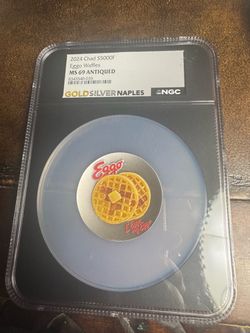 2024 Chad Eggo Waffles Silver Coin NGC MS69