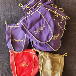 Crown Royal bags for sale!
