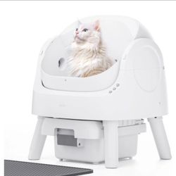 new inbox Open-Top Self Cleaning with Safety Protection Automatic Cat Litter Box