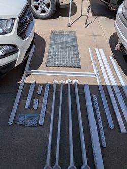 (2) Like New Overhead Garage Storage Racks