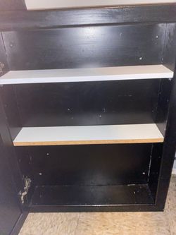black medicine mirror wall cabinet (read description )
