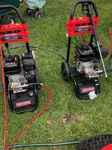 Craftman Pressure Washers 275.00 Each