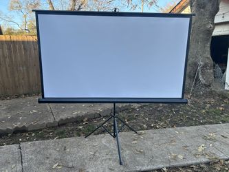 82” Adjustable Projector Screen 