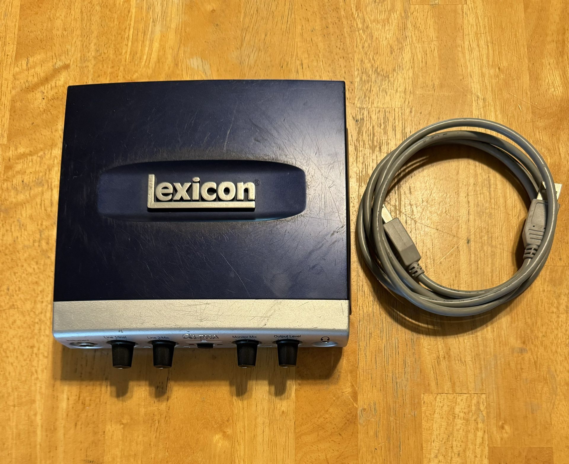 Lexicon Alpha Audio Interface