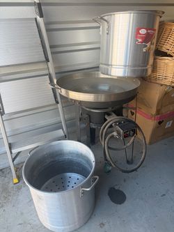 Quemador con disco y 2 vaporeras