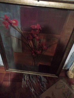 Wall Art Floral Picture