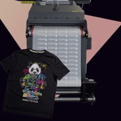 Make Money Now!! 24 Inch DTF Shaker With Conveyor