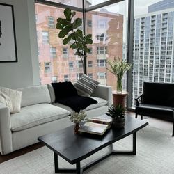 Crate And Barrel Lotus Low Couch