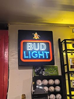 Bud light sign