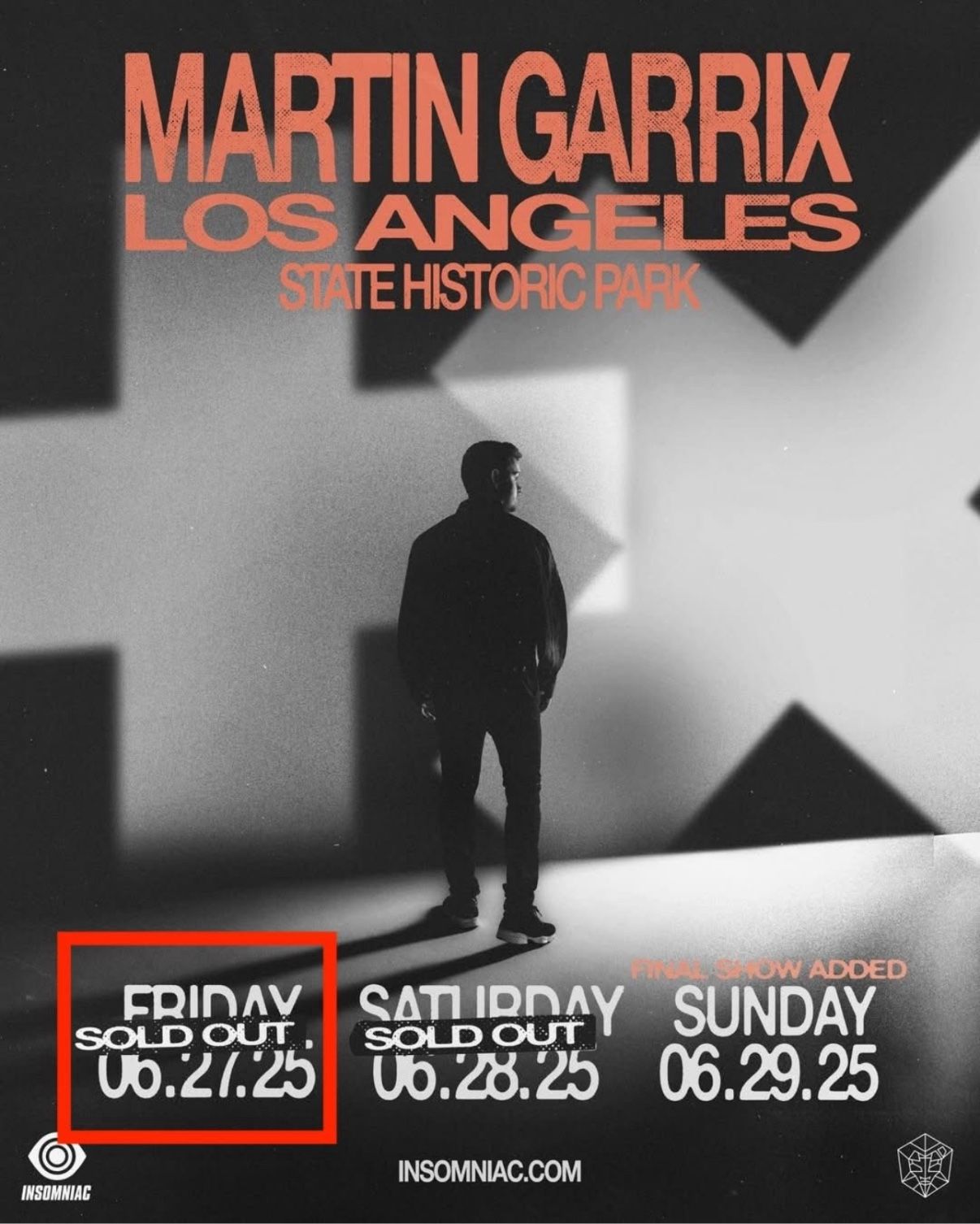 FRIDAY MARTIN GARRIX TICKETS