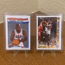 2 1991 Michael Jordan Sports Cards
