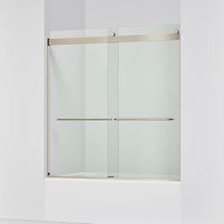 Kohler 60x62 Bathtub Door In Brushed Bronze 