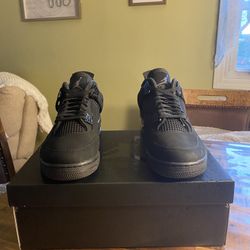 AIR JORDAN 4 BLACK CAT SIZE 16