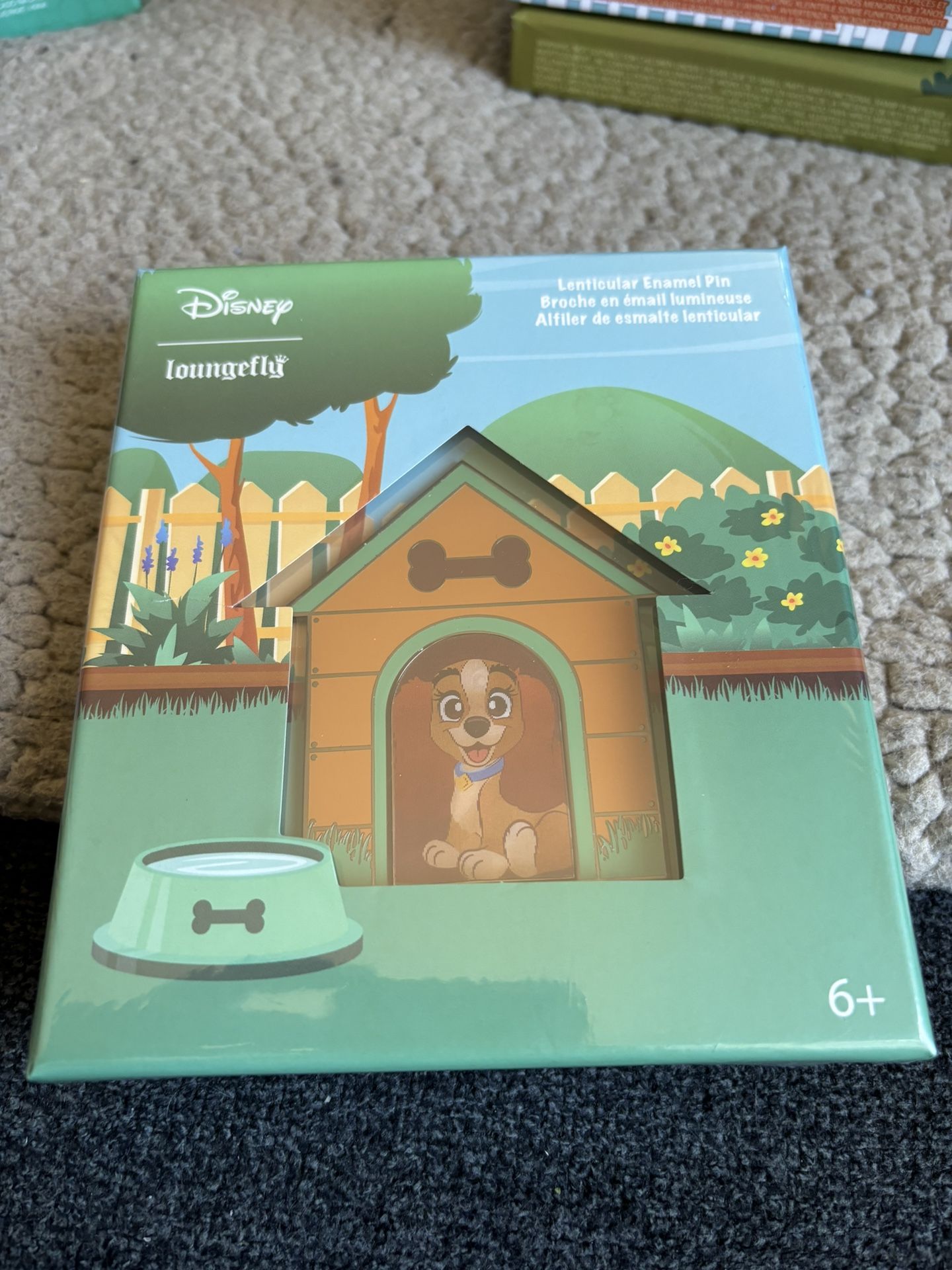 Disney Dogs Loungefly Lenticular Limited Edition Pin