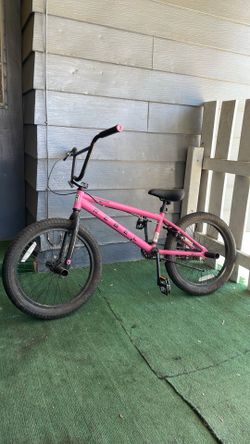 Mongoose Rebel X1 BMX Bike, 20-in. Wheels, Kids Ages 7-14 Years, Pink Child Bicycle