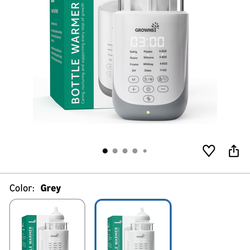 Grownsy bottle warmer with auto lift