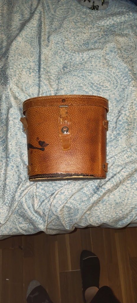 Binoculars with case