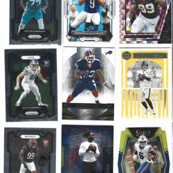 FOOTBALL SPORTS CARDS LOT Rookie Insert 