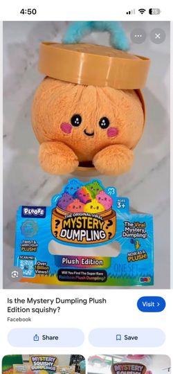 RMS Popular mystery dumplings (plush edition)