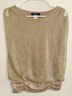 Gold Top Sleeveless 