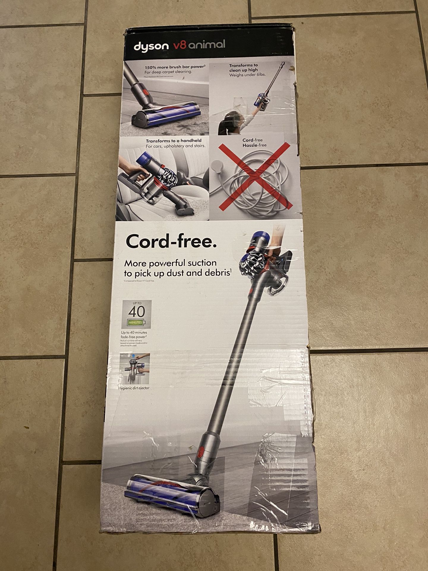 Dyson V8 Cordless Stick Vacuum Cleaner $270 BRAND NEW