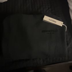 Essentials Black Hoodie