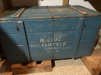 Antique Shipping Crate