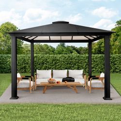 Paragon Santa Monica Aluminum Gazebo, 12 ft. x 12 ft.