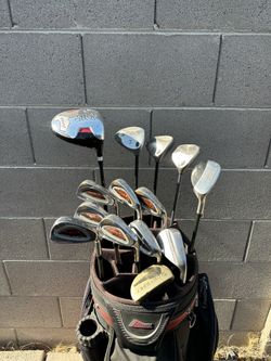 Mens complete right hand golf club set