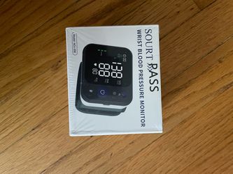 SOURT RASS Wrist Blood Pressure Monitor ✨   Brand new, unopened, Model: AOJ-35E.   This blood pressure monitor is extremely convenient to use—simply w