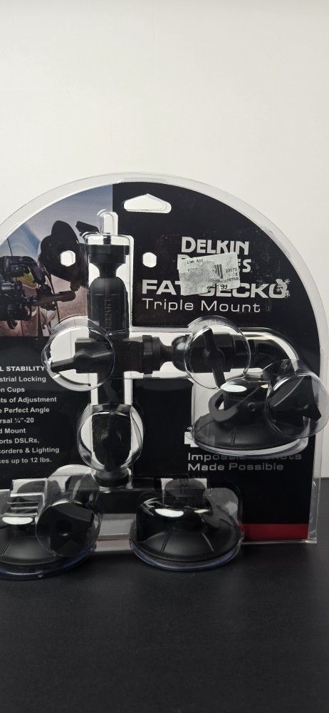 Delkin Triple Mount Filming Tripod A